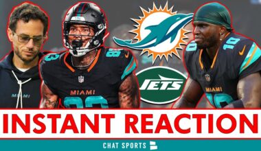 🚨INSTANT REACTION To Miami Dolphins vs. New York Jets Ft. Tyreek Hill Injury + Darren Waller