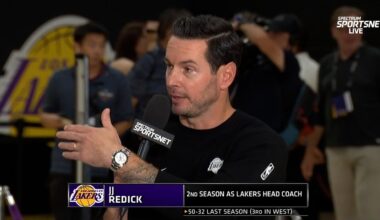 JJ Redick 2025 Lakers Media Day Interview | September 29, 2025