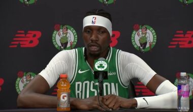 Chris Boucher Speaks On Why He Came To Boston & More at Celtics 2025 Media Day!
