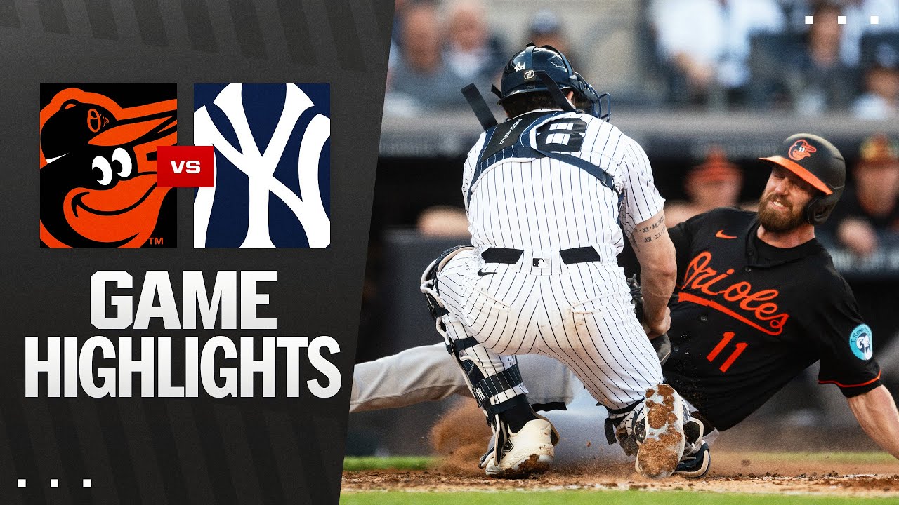 Orioles vs. Yankees Game Highlights (9/28/25) | MLB Highlights