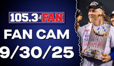 Bruce Bochy Out As Rangers Manager After 3 Seasons; Cowboys Prepare For The Jets | Fan Cam 9/30/25