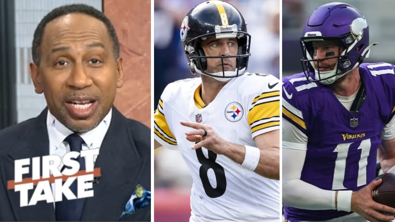 FIRST TAKE | Steelers defense is KEY to win Week 4! - Stephen A. credits Aaron Rodgers outplay Wentz