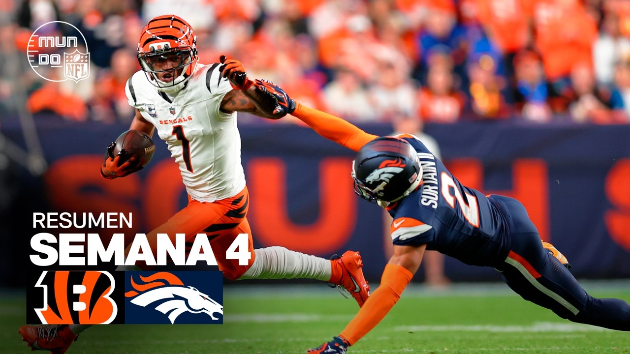 Cincinnati Bengals vs. Denver Broncos | Resumen NFL en español - Semana 4 | NFL Highlights 2025