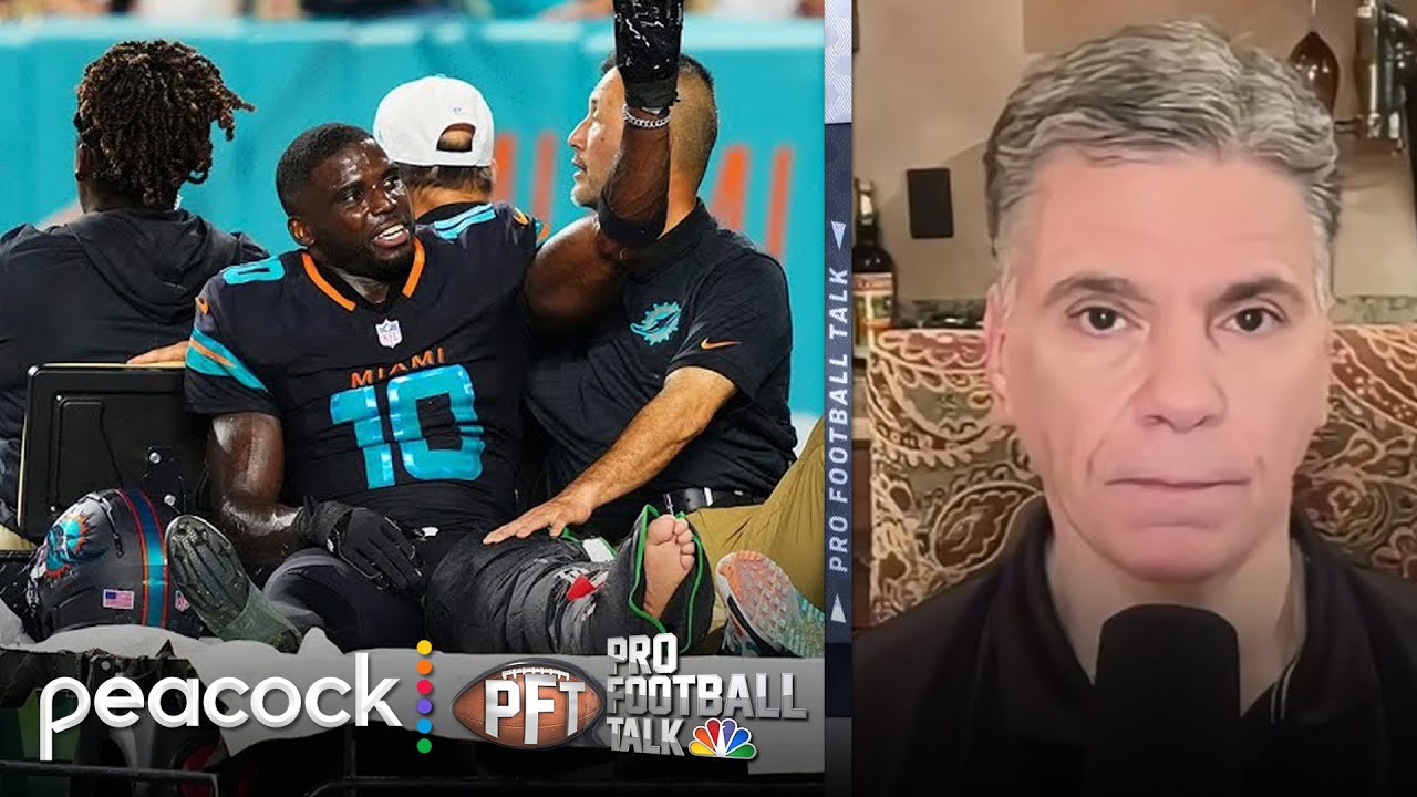 Miami Dolphins’ Tyreek Hill will miss remainder of regular season | Pro Football Talk | NFL on NBC