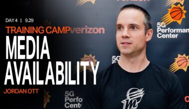 Head Coach Jordan Ott Media Availability | Phoenix Suns Training Camp Day 4