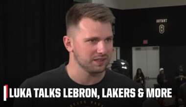Luka Doncic on his 1st full season with LeBron, fitness journey and Lakers' outlook | NBA Media Day