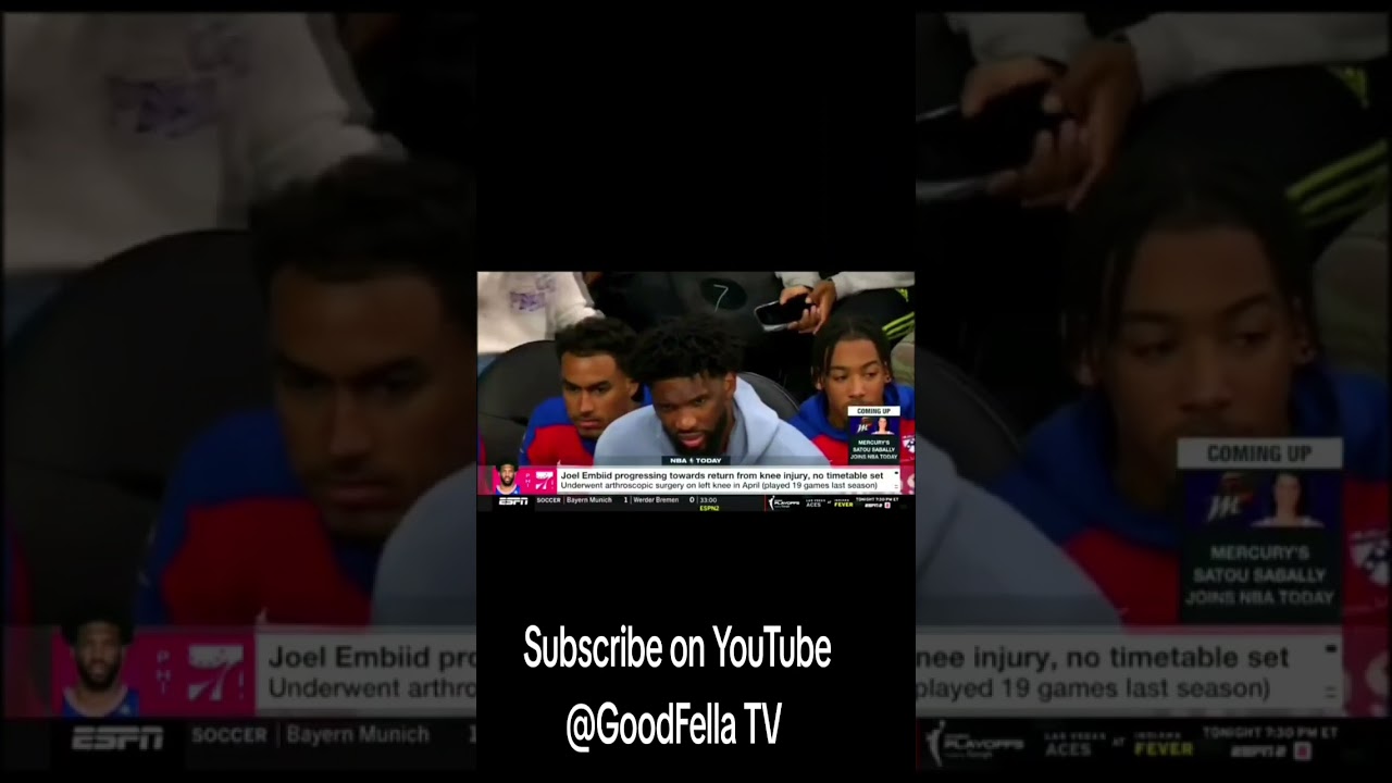 Joel Embiid Still May Not Play For Philadelphia 76ers After Weight Loss!!! #Nba #GoodFellaTV
