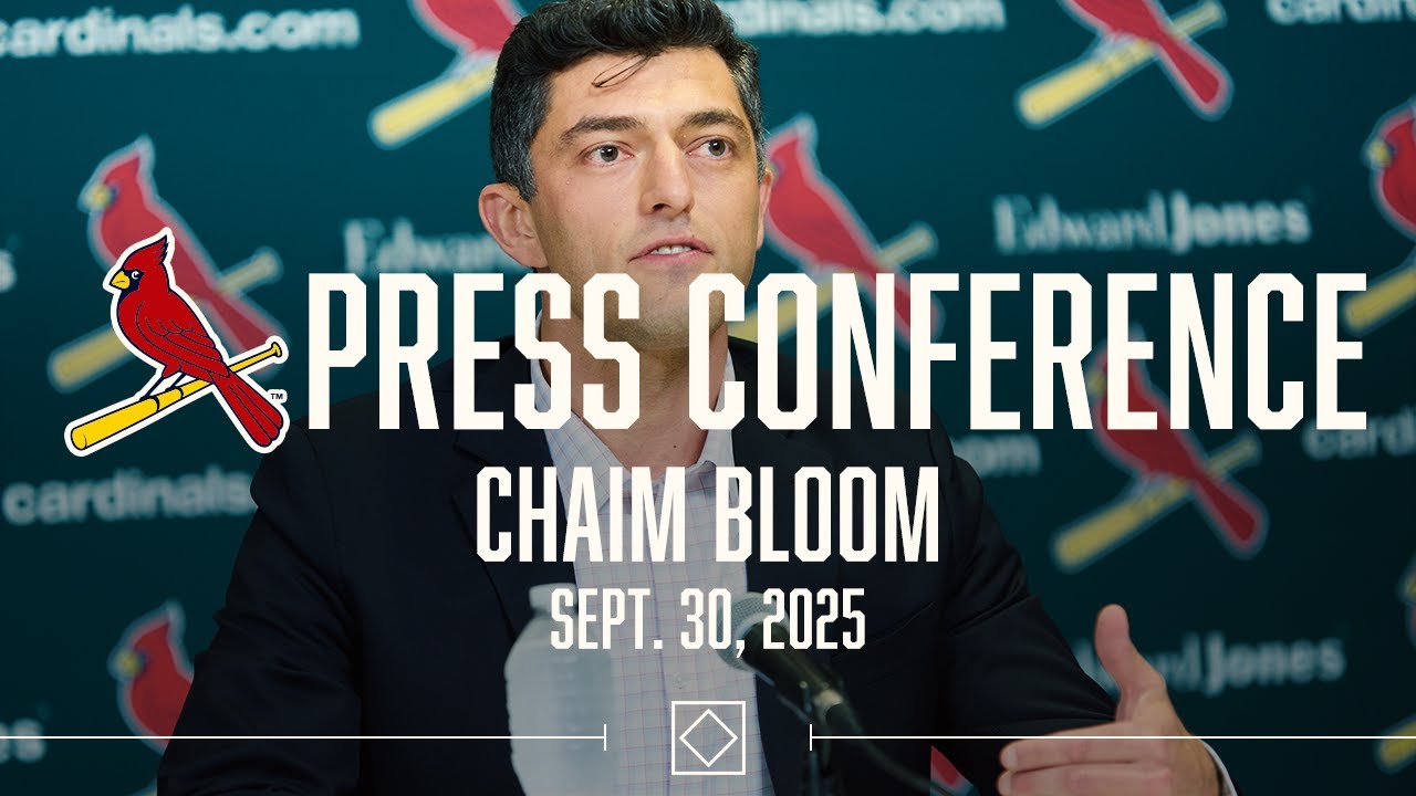 Chaim Bloom Introductory Press Conference | St. Louis Cardinals