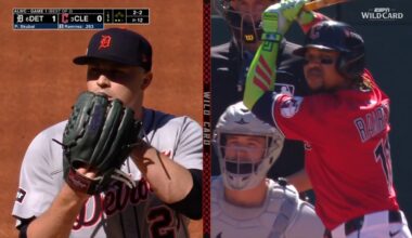 FULL INNING: Tarik Skubal comes out pumping 100 in DOMINANT 1st inning of 2025 Postseason 🔥