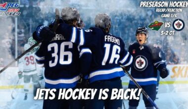 THE WINNIPEG JETS ARE BACK!!!  2025 26 Preseason Game 1 Recap Reaction