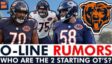 Chicago Bears Rumors: Is Braxton Jones DONE? Darnell Wright To Left Tackle? Ozzy Trapilo Starting?