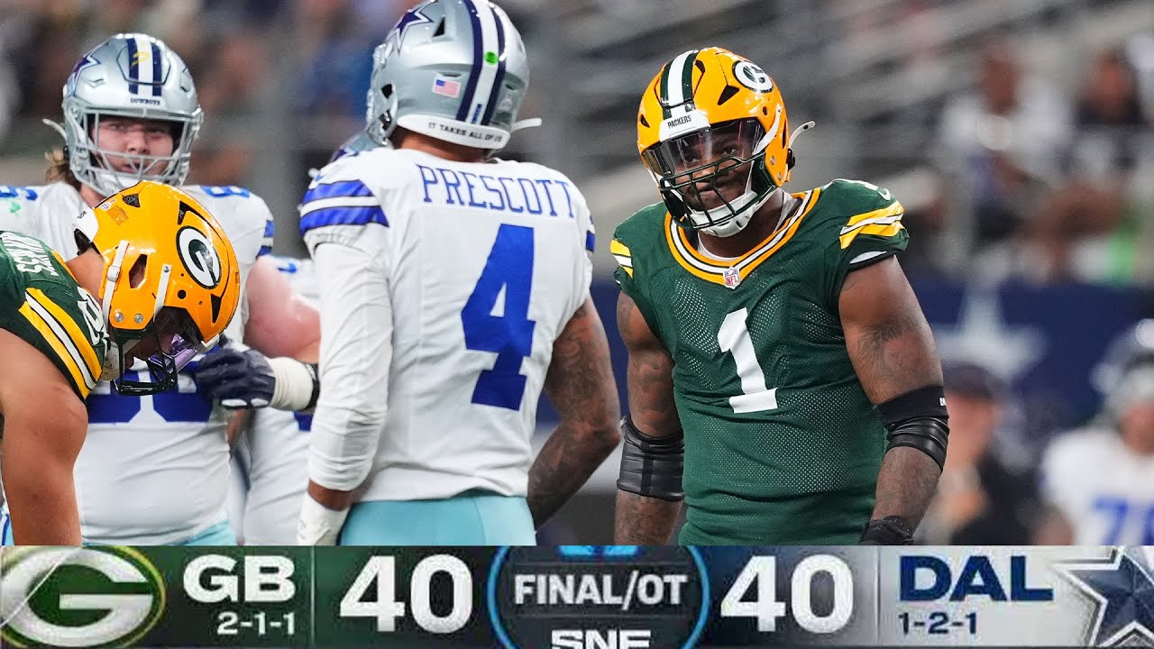 SHOOTOUT IN DALLAS ON SNF: Greenbay Packers vs Dallas Cowboys Week 4