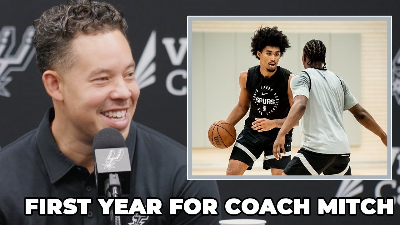 Mitch Johnson on Spurs' Offseason Moves and the Excitement for His First Season as Spurs Head Coach