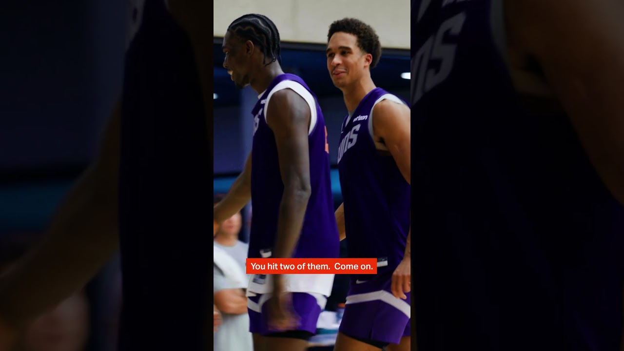 Oso taking that year 2 leadership jump ‼️ #shorts | Phoenix Suns