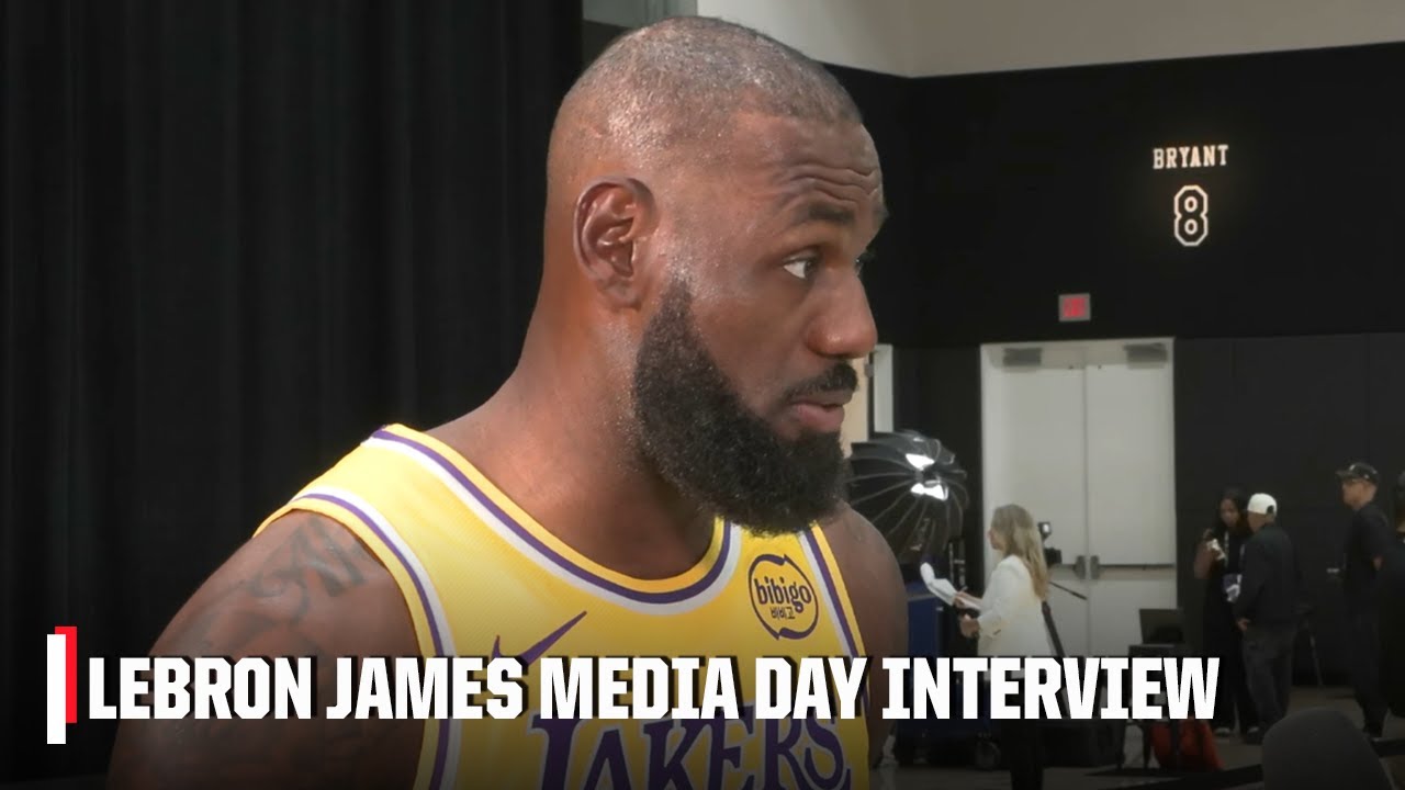 LeBron James previews Year 23 in the league, Lakers’ keys to success | NBA on ESPN