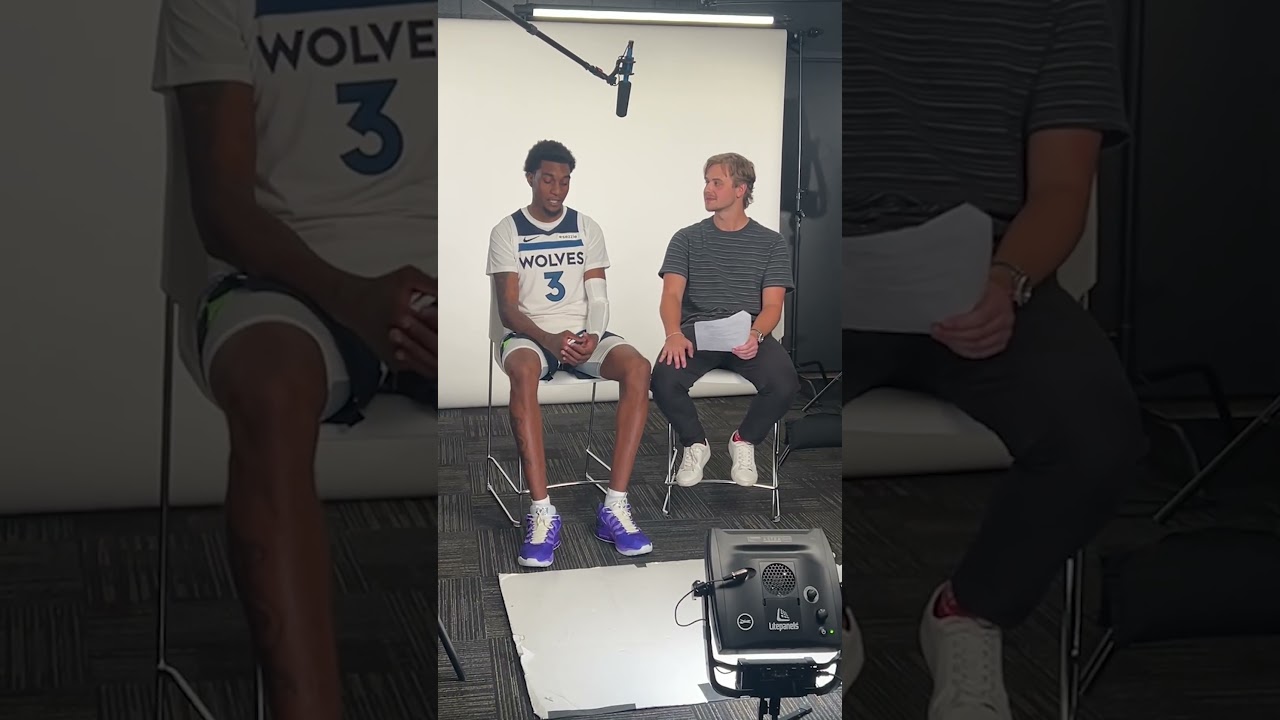 We Interviewed The Minnesota Timberwolves (NBA Media Day)