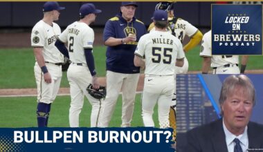 TAXED: Milwaukee Brewers' bullpen is PUSHED to the LIMIT /Will It COST Them in September/October?