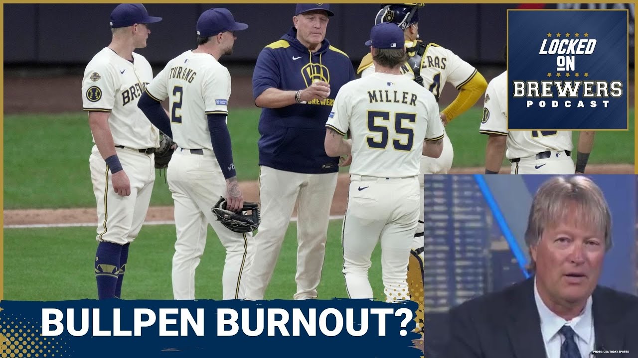 TAXED: Milwaukee Brewers' bullpen is PUSHED to the LIMIT /Will It COST Them in September/October?