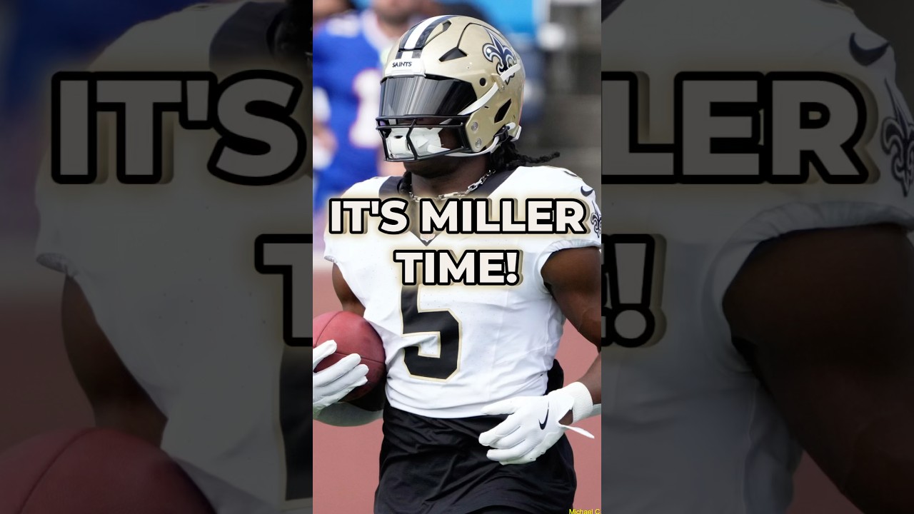 IT’S MILLER TIME IN NEW ORLEANS! #shorts #nfl Saints News On Kendre Miller