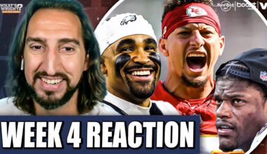NFL Week 4 Reaction: Chiefs CRUSH Ravens, Eagles ISSUES? Cowboys & Packers TIE? | Nick Wright