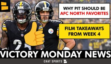 Steelers News: Why Pittsburgh Should Be AFC North FAVORITES After 3-1 Start + Week 4 Film Takeaways