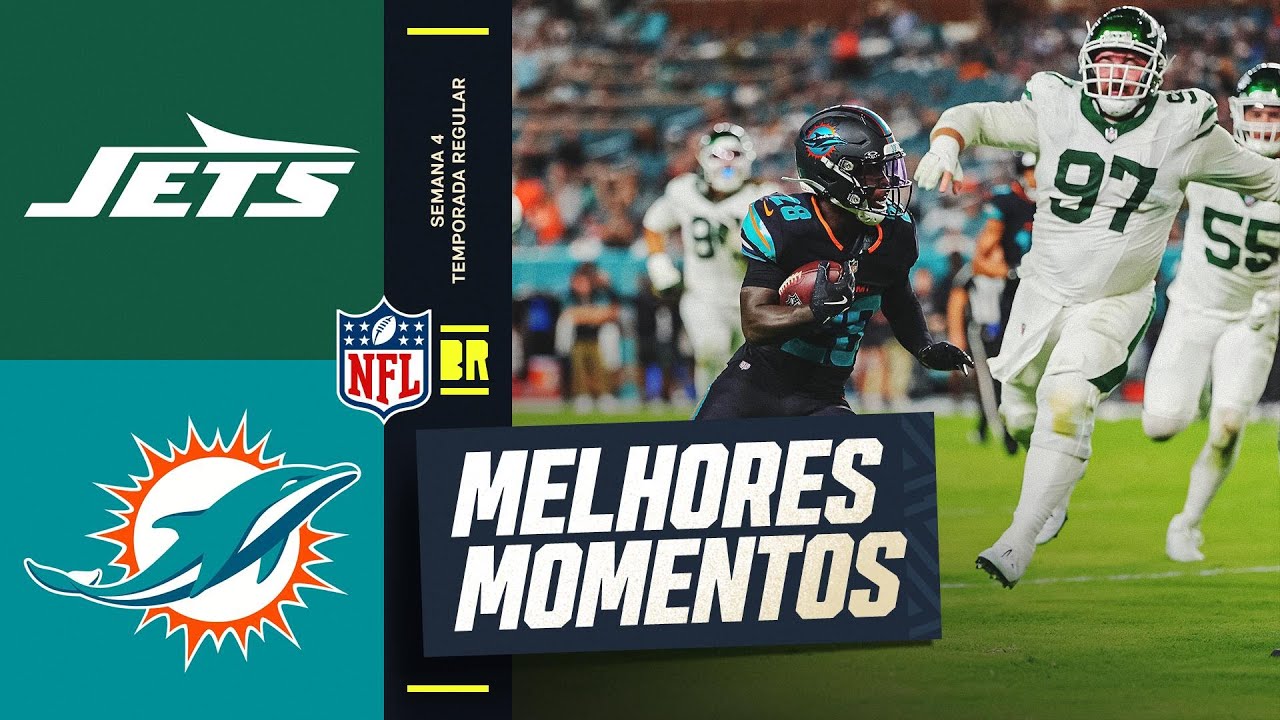 SEMANA 4 | New York Jets vs Miami Dolphins | MNF | Melhores Momentos | NFL 2025