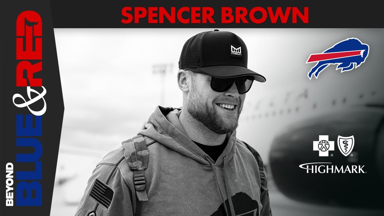 Behind The Scenes Look At Spencer Brown's American Dream Journey! | Buffalo Bills Beyond Blue & Red