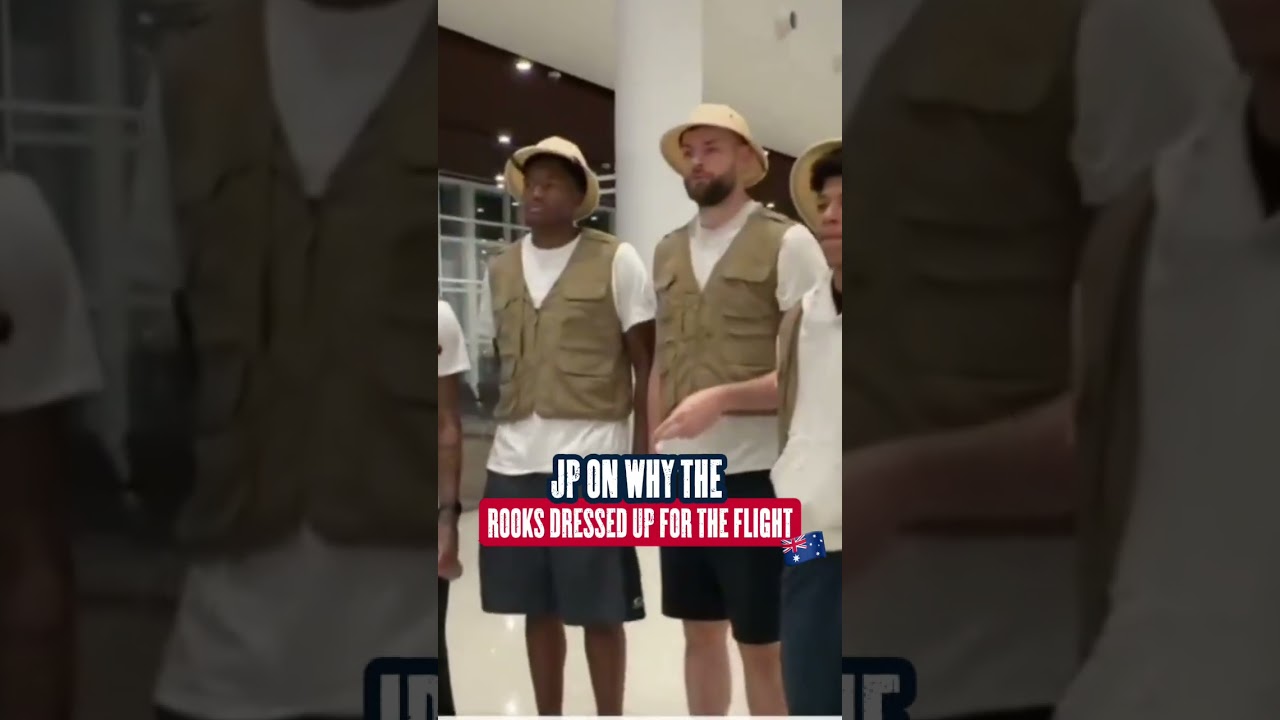 Jordan Poole on Pelicans Rookies' Australian Gear #nba #shorts