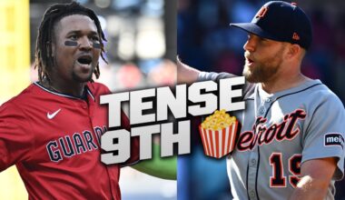 FULL BOTTOM 9th: Detroit Tigers take Game 1 of the AL Wild Card 🐯 (Nail biter in Cleveland!!)