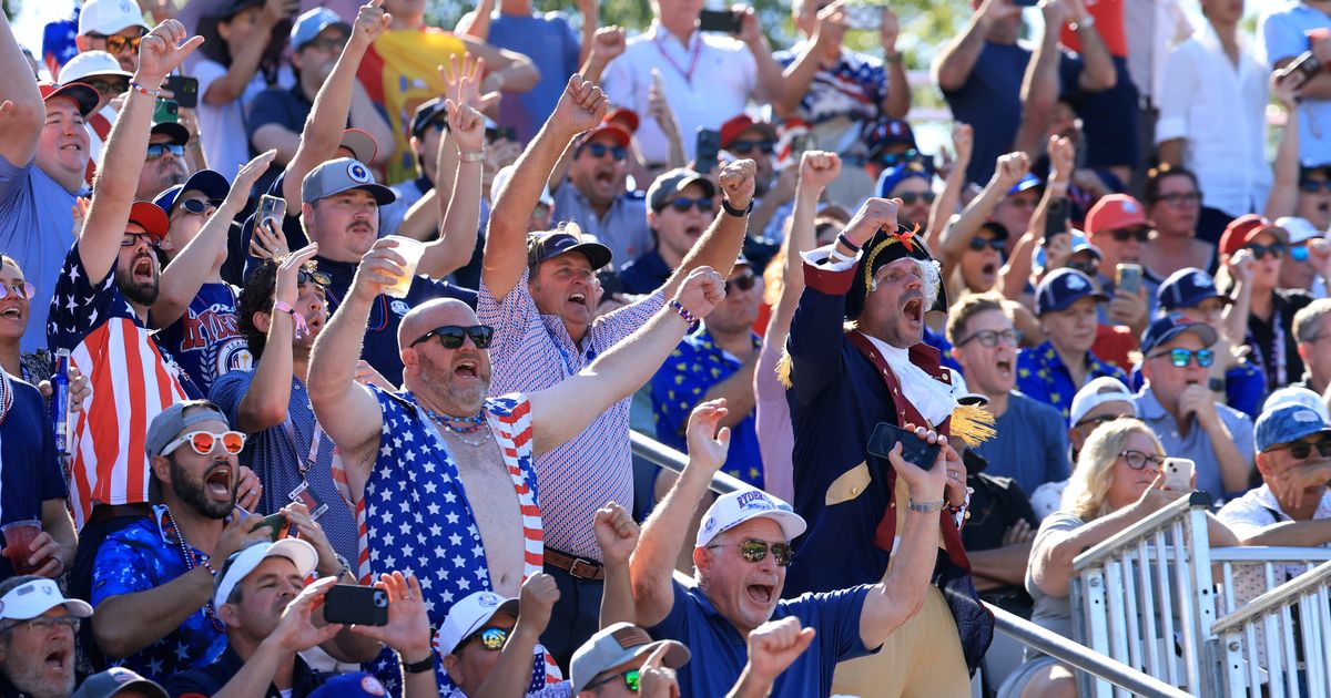 Rory McIlroy’s Wife Got Hit With a Beer Can at the Ryder Cup