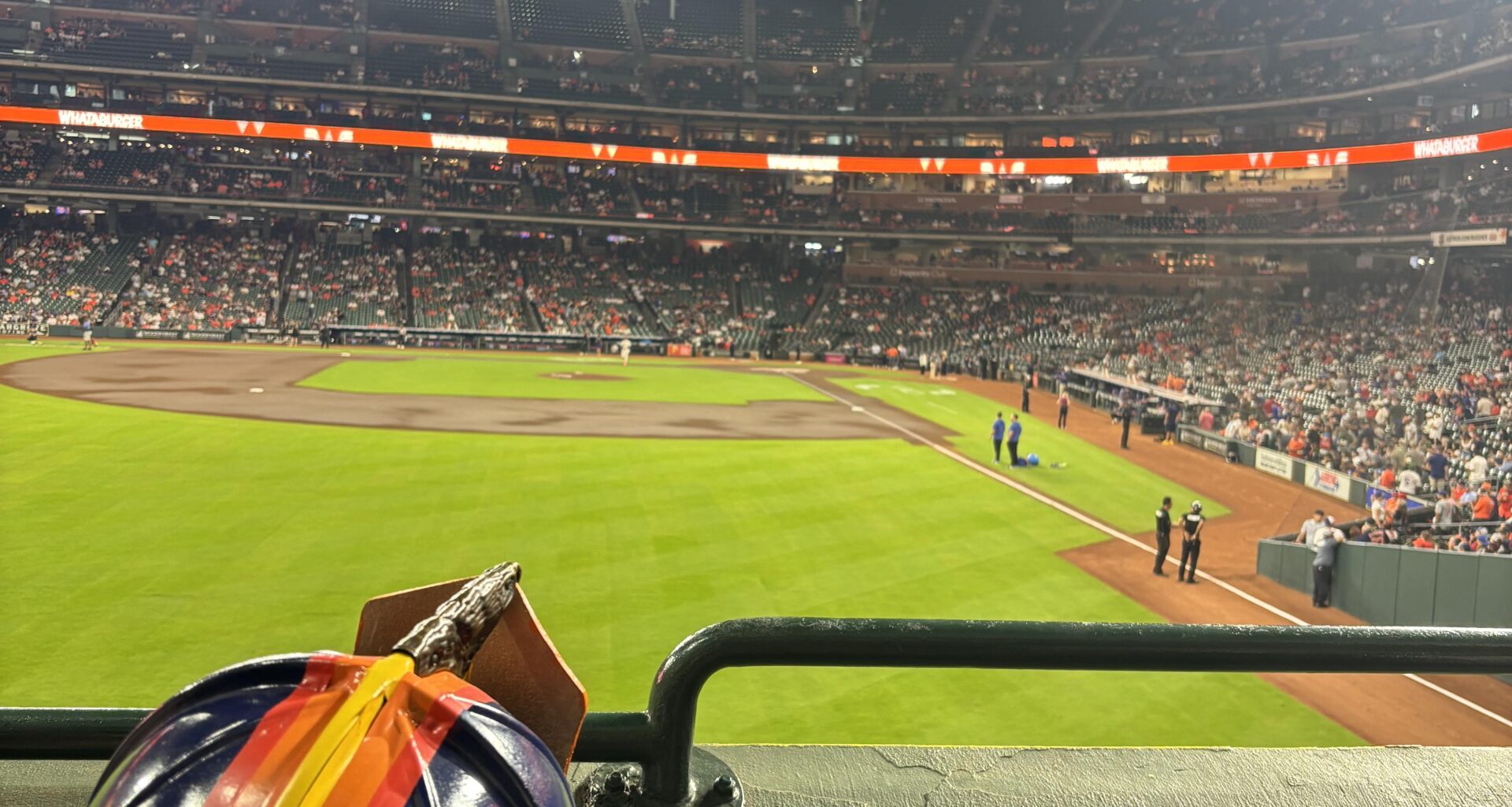 Checking in from section 102