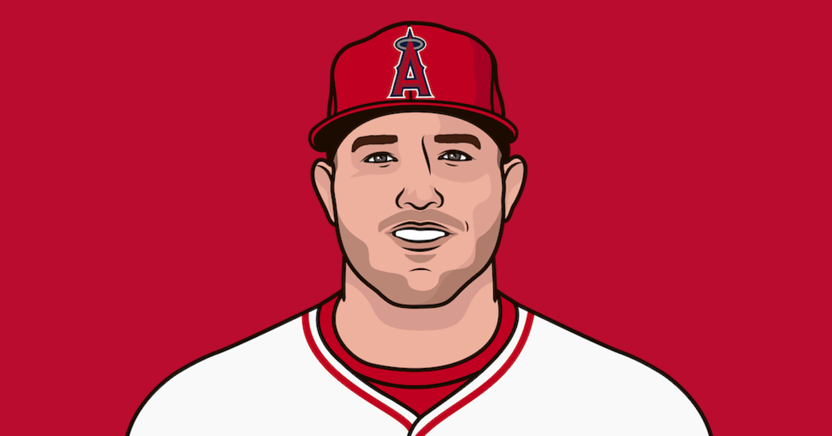 [StatMuse] Mike Trout has a .333 batting average with 115 hits, 33 homers, 80 RBIs and 78 runs scored in 94 games in Seattle