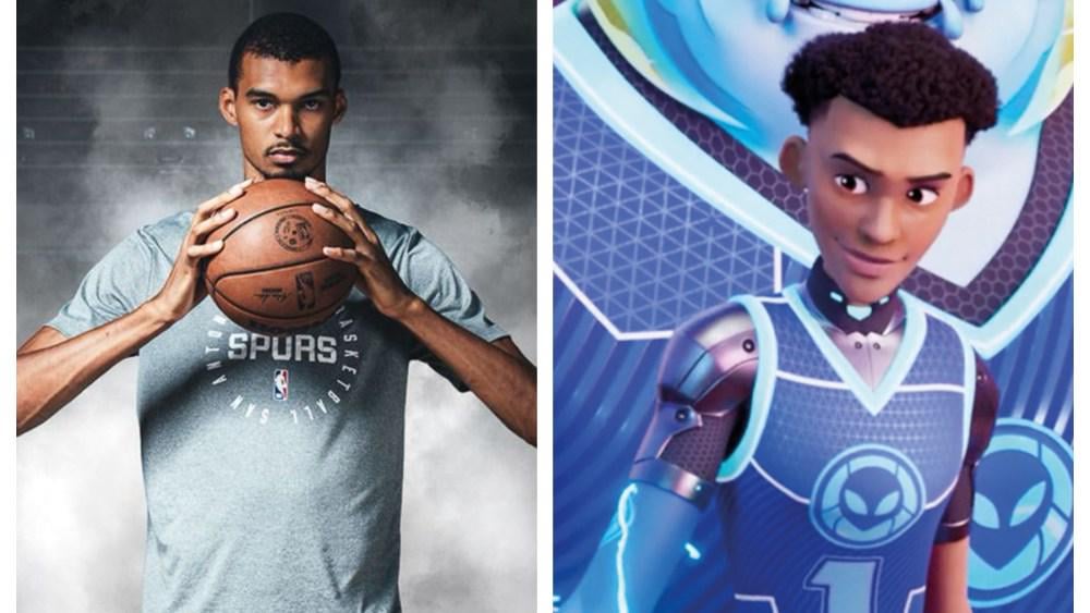 "Alien Dunk" animated series based on Wemby on the work !