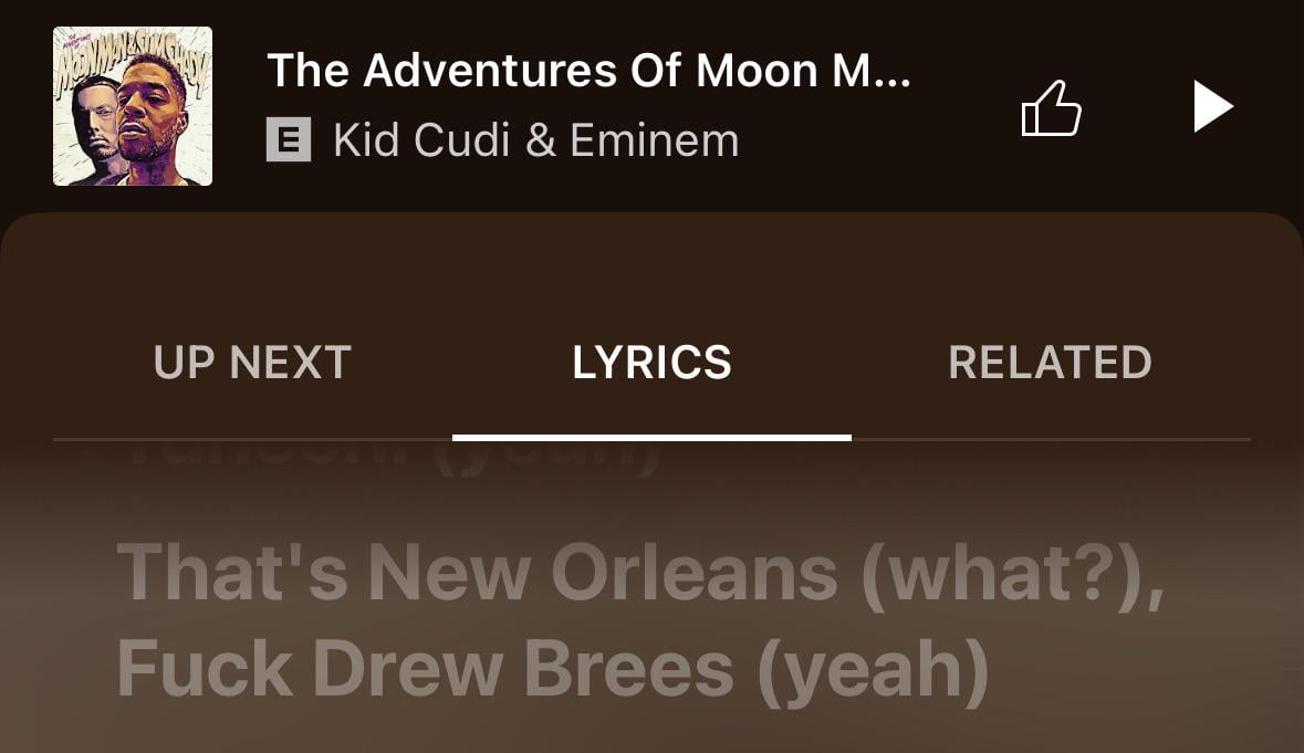 Friendly reminder that Eminem hates the aints too