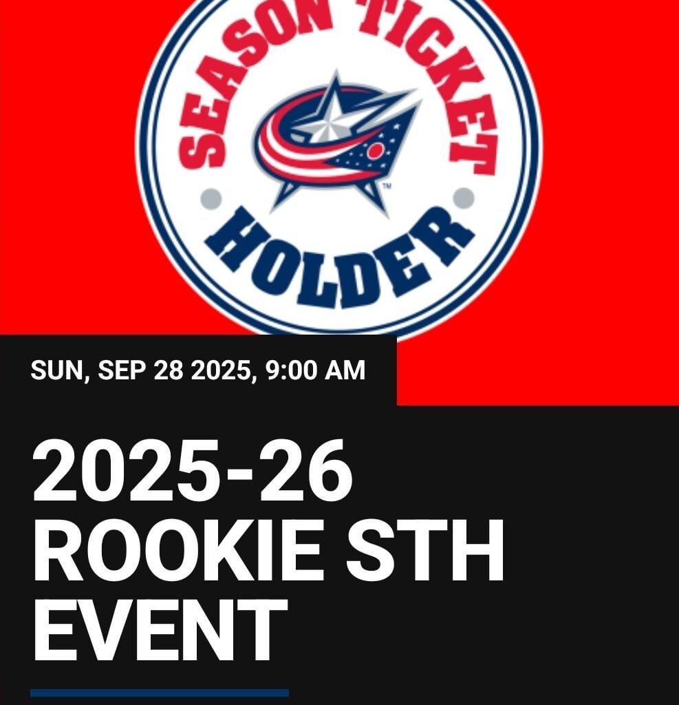 Rookie STH Event?