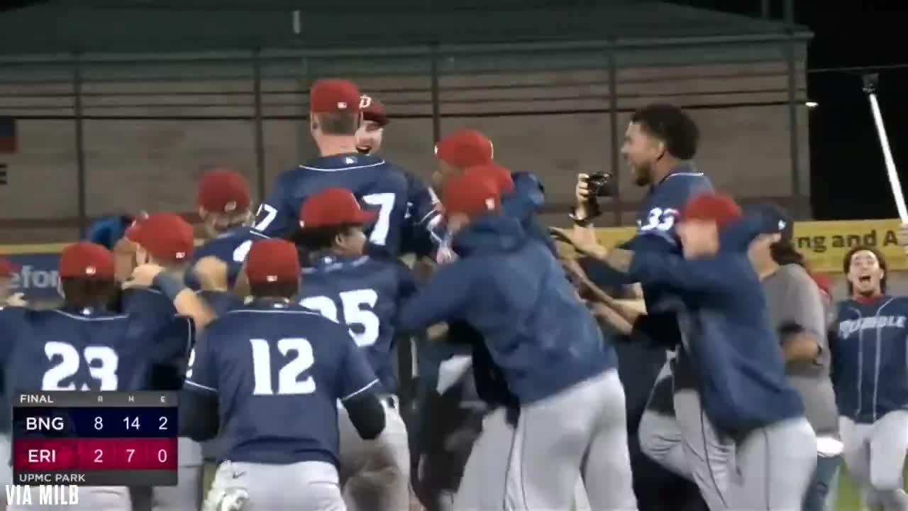 The Binghamton Rumble Ponies have won the 2025 Eastern League Championship!