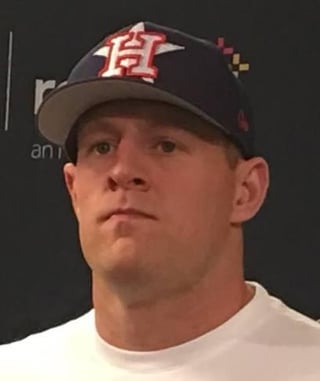 CJ can wear Yankees hats if he wants to. Here's what a real Houston Superstar does