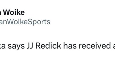 [Woike]: Rob Pelinka says JJ Redick has received a contract extension
