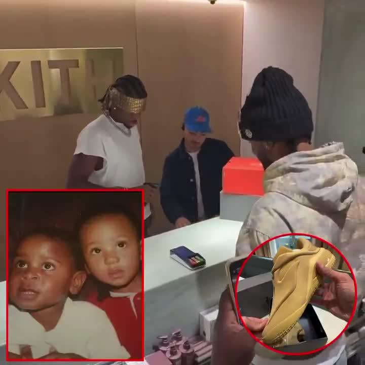 Atlanta Hawks’ Nickeil Alexander-Walker waited 12 hours in the rain to be the first to buy his cousin’s “Butter” Converse Shai 001.