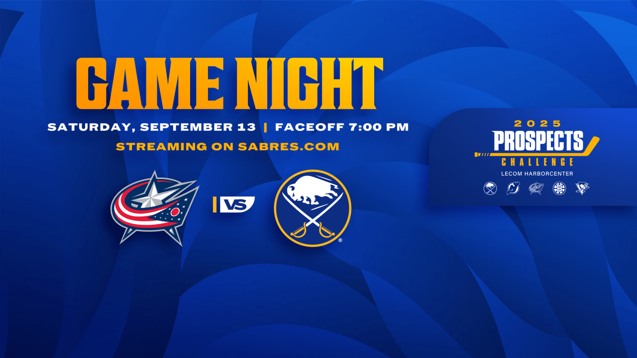 CBJ Vs SABRES PROSPECT game if your craving some live hockey.