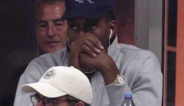 Kawhi Leonard makes a public appearance at the US Open: