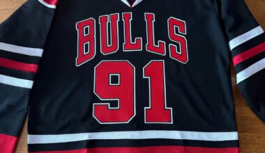 Custom Dennis Rodman Hockey Jersey (Work in Progress)