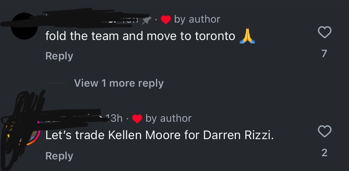 Instagram saints fans deserve to watch 0-17 football forever