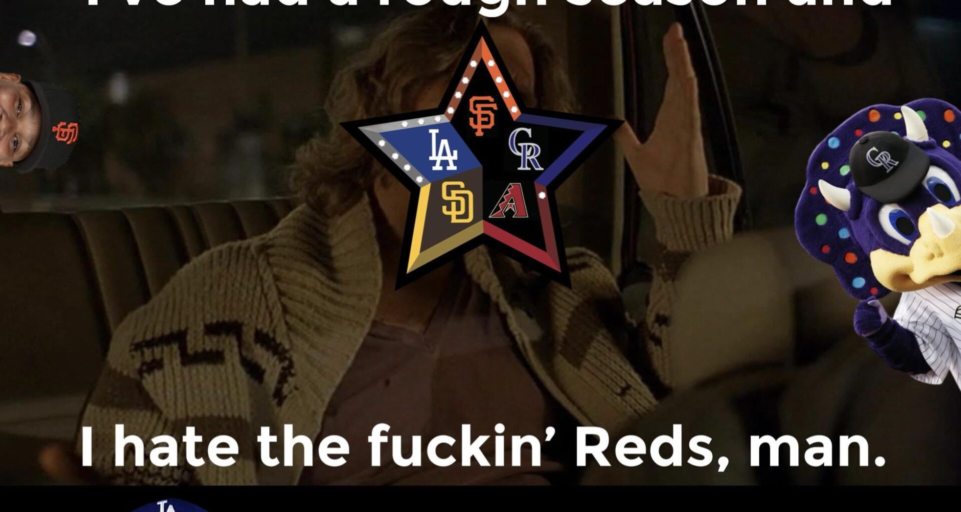 The Dodgers were supposed to win a thousand games, Dads were supposed to get over the hump, Sneks were supposed to have best staff in MLB, Giants were supposed to go over .500! TF happened?!