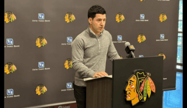 [Roumeliotis] GM Kyle Davidson said goaltender Laurent Brossoit underwent offseason hip surgery and he's out long term