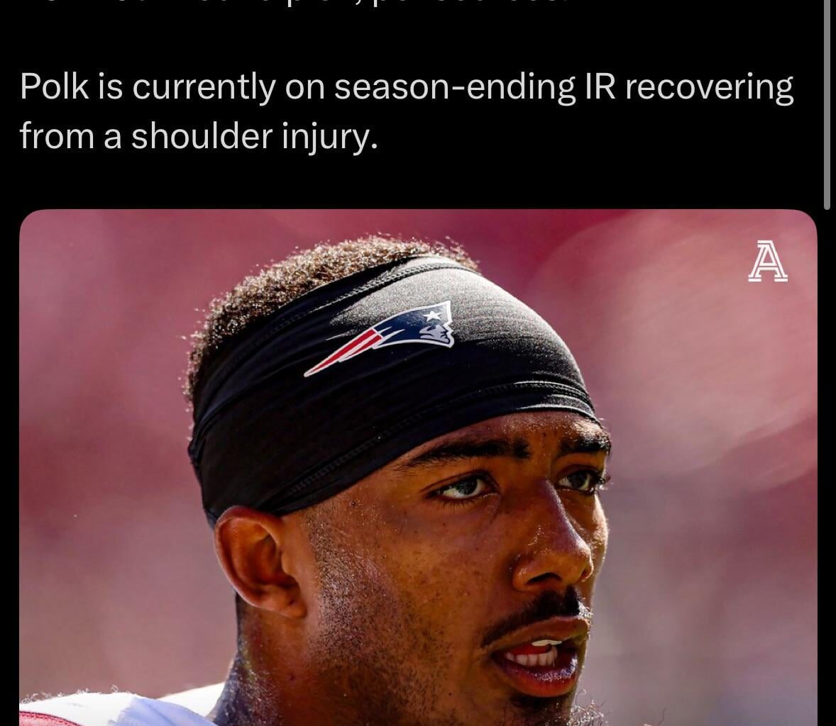 Polk has been traded to the Saints