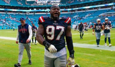 [Brent Schwartz] Milton Williams is #1 in the NFL in pressure rate for interior DL, and Christian Barmore is #3.