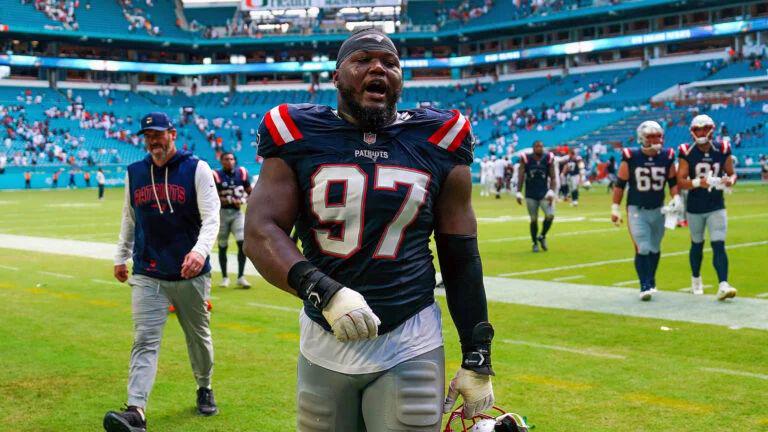 [Brent Schwartz] Milton Williams is #1 in the NFL in pressure rate for interior DL, and Christian Barmore is #3.