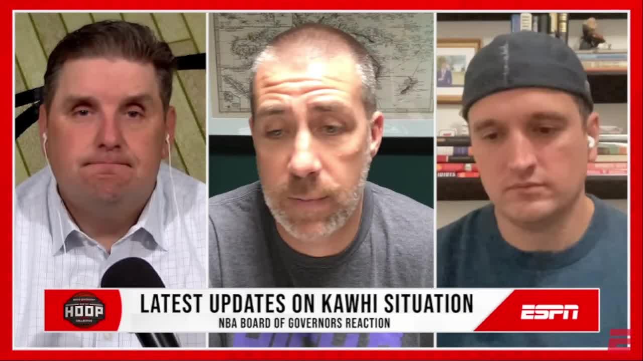 [MacMahon] "Kawhi and uncle Dennis decided long ago that all the NBA's rules and regulations do not apply to them. The salary cap rules, they don't apply to him. The injury report rules sure as hell don't apply to him. Any kind of load management rules, those don't apply to him. Tampering, nuh-uh."