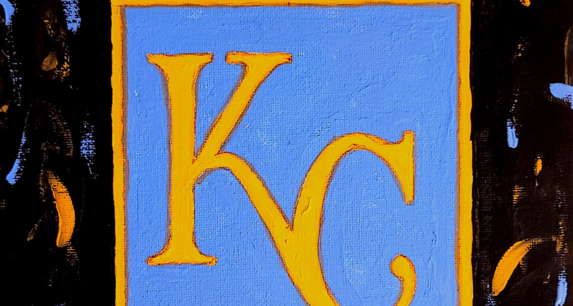 Painted this today to hopefully help our guys rally to a wild card spot. Let's go, September baseball!